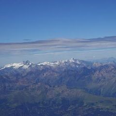 Flugwegposition um 12:49:01: Aufgenommen in der Nähe von Gemeinde St. Stefan im Gailtal, Österreich in 2869 Meter